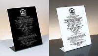 Equal Housing Lender (Federal Reserve) Mandatory Countertop Sign