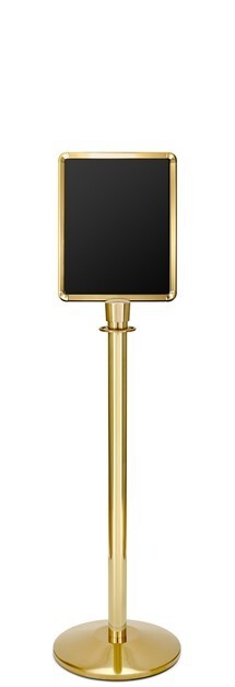 Traditional Post Sign Stand with 11