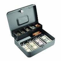 Cash box with key lock