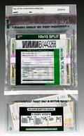 US Green ECO STAT Tamper-Evident High Security Deposit Bags - Vertical Split - Main Image