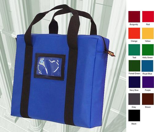 Briefcase-Style Nylon Transit Bags for Inter-Office Communication - U.S