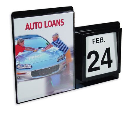 All-In-One Wall Display w/Brochure Holder & Calendar  - Main Image