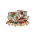 Currency Straps - Brown Saw Tooth -- Pack of 1,000 Straps