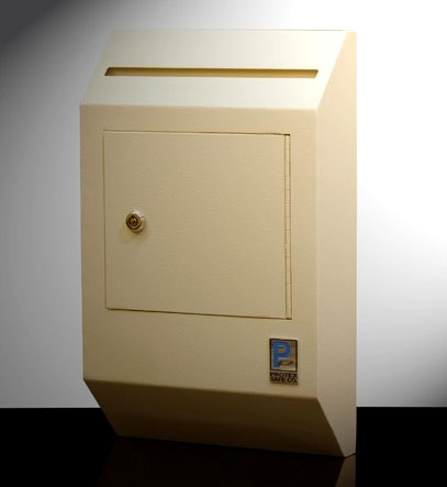 Model USWDB-110 Wall-Mount Locking Payment Drop Box  - Main Image