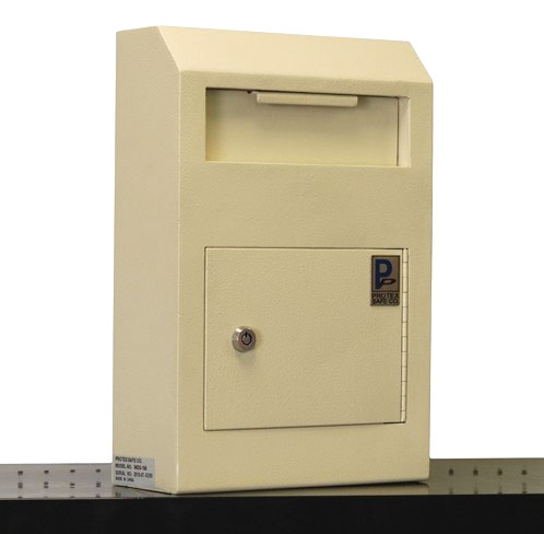 Wall-Mounted Locking Drop Box  - Main Image