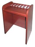 One-Sided Check Desk - Curved Edge