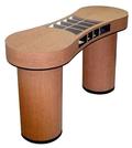 Two-Sided Check Desk with Curved Counter  - Main Image