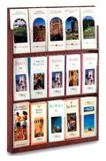 Wall Mounted Brochure Display - 15 Pocket