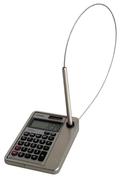 Slim Line Calculator-Pen Combination Unit, Choice of Square or Round Corner Design