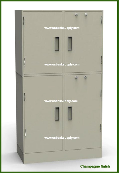 Collateral Locker, Two Compartments, 66-3/8