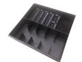 6 Bill Heavy Duty Plastic Cash Tray With Removable Loose Coin Holder Tray