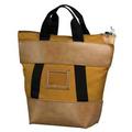 QUICK SHIP LOCKING COURIER BAG IN GOLD -- 21