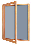 Swing Open Wall Frame For Rate Board or Poster Display - Main Image
