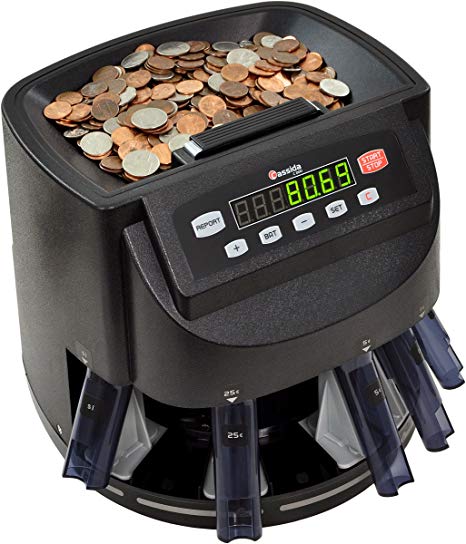 CASSIDA COIN COUNTER, SORTER AND WRAPPER ALL-IN-ONE MACHINE - Main Image