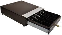 Manual Cash Drawer With Center Key Lock And Removable Money Tray