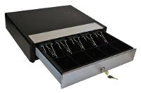 Manual Cash Drawer With Removable Money Tray And Center Key Lock - Main Image