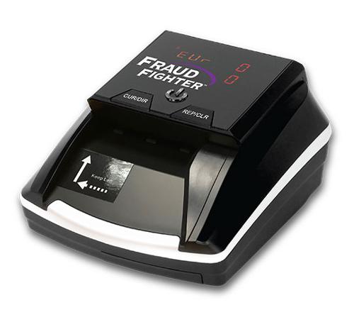 FraudFighter CT250 Automatic Currency Scanner for Counterfeit Detection