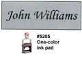 Model 5205 one color ink pad - 1