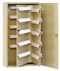 Large Capacity Key Capacity Uni-Tag Key Cabinet -- Single or Dual Locks - Main Image