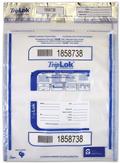 Triplok 12x16 Clear Tamper Evident Currency Bags with Pocket