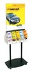 2-Sided Black and Clear Acrylic Poster Stand  - Main Image