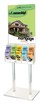 Clear acrylic poster stand - U.S. Bank Supply