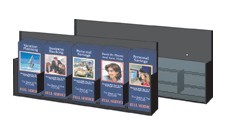 5-Pocket Magnetic Adjustable Literature Dispenser  - Main Image