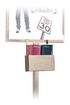 Hanging literature tray