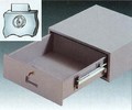 Cash drawer with spring bolt lock