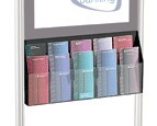 2-Tier, 10-Pocket Adjustable Literature Dispenser  - Main Image