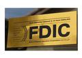 FDIC bank stickers, depositor insured to $250,000