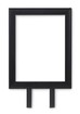 Black Sign Frames for Tape Posts: U.S. Bank Supply 9