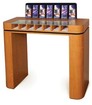 Curved-Laminate Counter with 7 Compartments  - Main Image