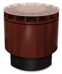 Circular Laminate Counter with Acrylic Top & 16 Compartments