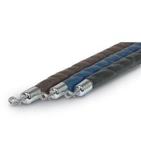 Naugahyde Portable Post Ropes With Snap Hook Ends - 4' and 8' Lengths - Main Image