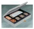 Cash Box - Low Profile with 6-Compartment Cash Tray