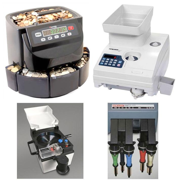 Cash Handling, Coin Sorters & Counters
